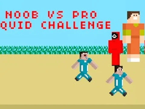 Noob vs Pro Squid Challenge