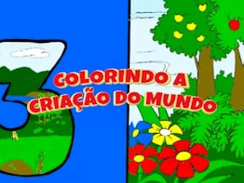 Colorindo a Criaçao do Mundo