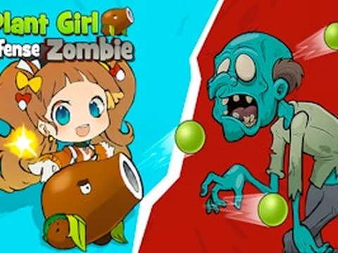 Plant Girl Defense Zombie