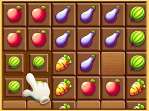 Fruit Block Tetra Puzzle