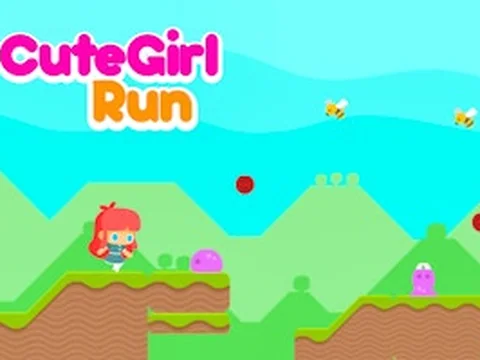 Cute Girl Run