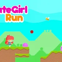 Cute Girl Run
