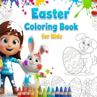 Easter Coloring Book for Kids