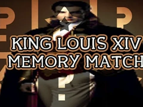King Louis XIV Memory Match
