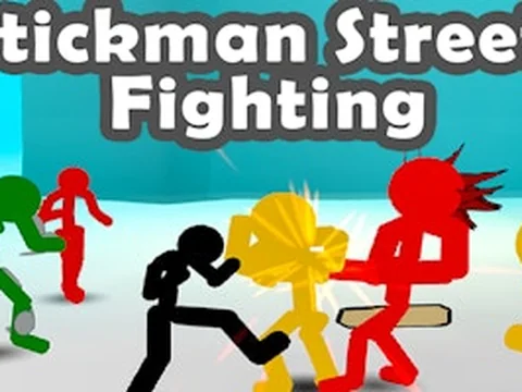 Stickman Street Fighting 3D