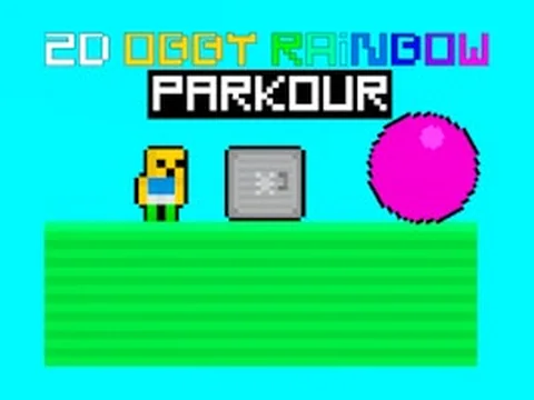2D Obby Rainbow Parkour