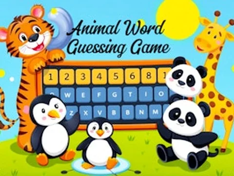 Animal Word Guessing Game