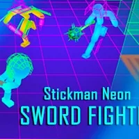Stickman Neon Sword Fighting