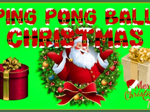 Ping Pong Ball Christmas