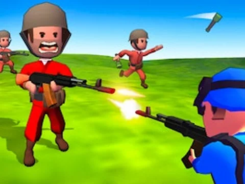 Little Commander - Red vs Blue