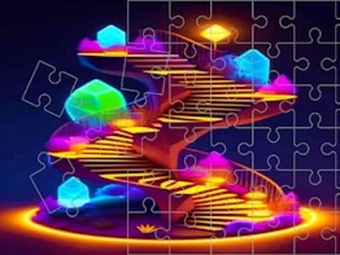 Crystals Sliding Image Adventure