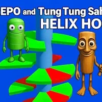 REPO and Tung Tung Sahur: Helix Hop