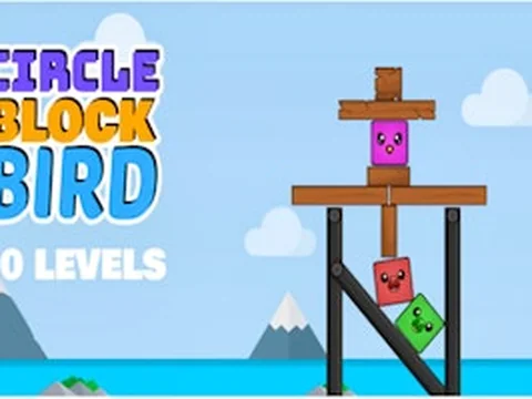 Circle Block Bird