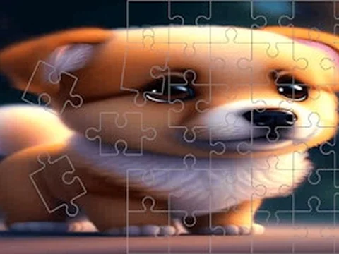 Cute Puppies Photo Frenzy Sliding Game