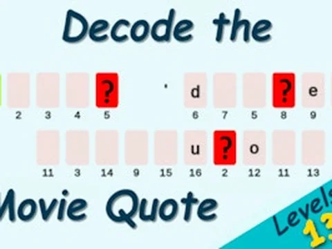 Decode the Movie Quote