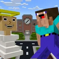 Noob Goes To Skibidi Toilet School