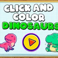 Click and Color Dinosaurs