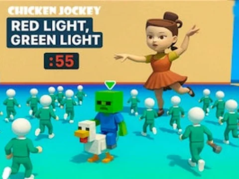 Chicken Jockey: Red Light Green Light