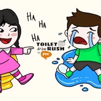 Toilet Rush Draw To Pee