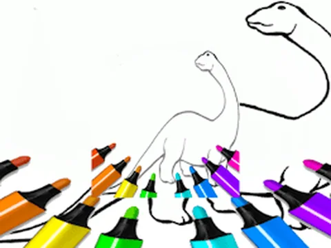 Dinosaur Coloring Pages Kids