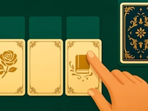 Solitaire. Card Sorting