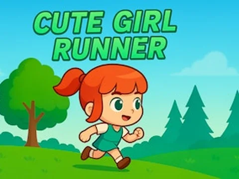 Cute Girl Runner