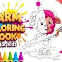 Farm Coloring Book for Kids