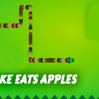 Snake Eats Apples