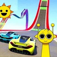Sprunki Stunt Driving Simulator