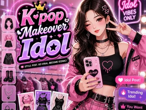K pop Makeover Idol 
