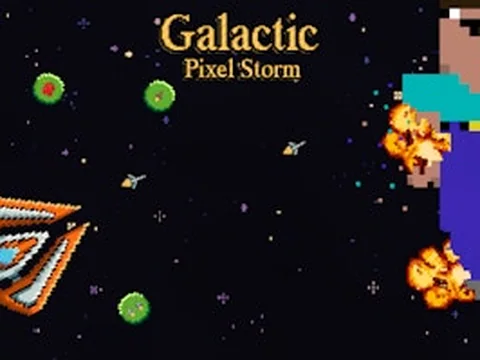Galactic Pixel Storm