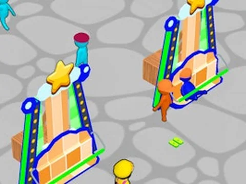Idle Coaster Park Game
