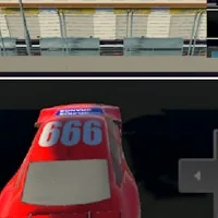 A Car on a Race Track