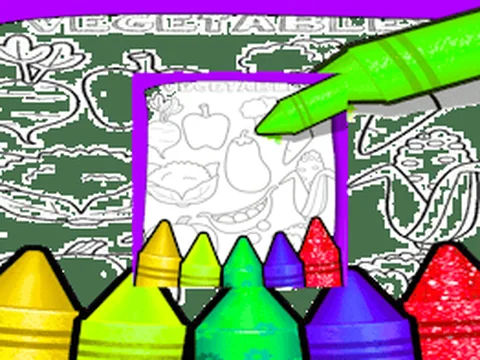Fruits And Vegetables Coloring For Kids Printable