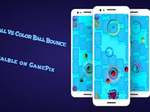 2D Ball Vs Color Ball Bounce