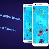2D Ball Vs Color Ball Bounce