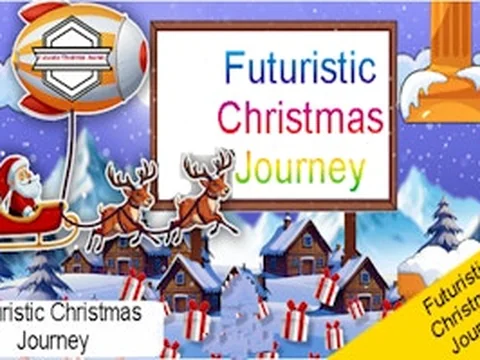 Futuristic Christmas Journey