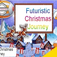 Futuristic Christmas Journey