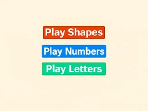 Shapes Numbers Letters
