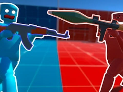 Battle of the Soldiers Red vs Blue