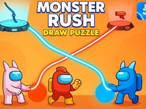 Monster Rush - Draw Puzzle