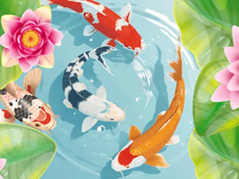 Idle Koi Pond