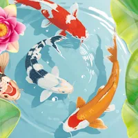 Idle Koi Pond