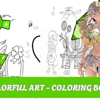 Colorful Art - Coloring Book