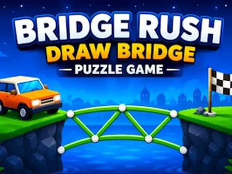 Bridge Rush - Draw Bridge Puzzle Game