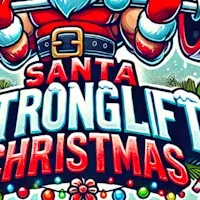Santa StrongLift Christmas