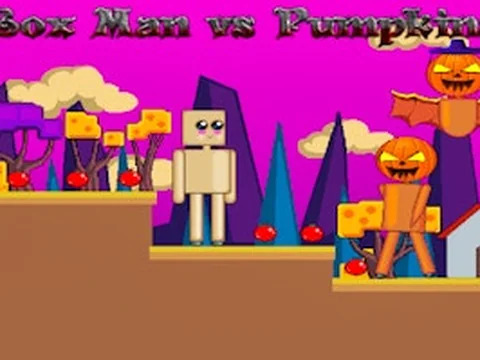 Box Man vs Pumpkins