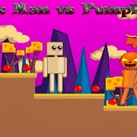 Box Man vs Pumpkins