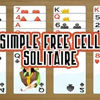 Simple Free Cell Solitaire