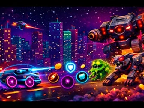 Cyberpunk Survival Shooter